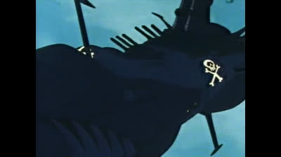 capitan harlock epi 07 La piramide in fondo al mare