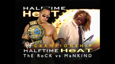 The Rock vs Mankind - Halftime Heat 1999