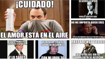 Los mejores memes del día de San Valentín