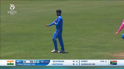 Replay_ ICC U-19 CWC, SF1_ IND vs SA